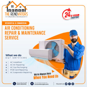 Read more about the article Renovators: Your One-Stop Shop for Leading AC Services in Lahore
